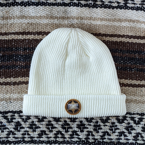 Open image in slideshow, Stars &amp; Bars Festival Beanie - White
