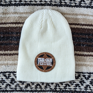 Stars & Bars Festival Beanie - White